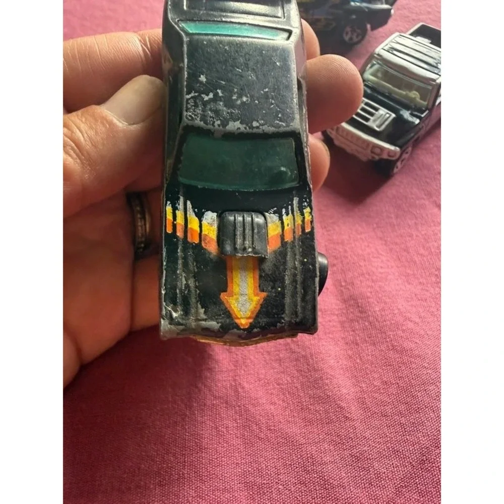 Vintage Hot Wheels 1974 Black Toronado Diecast Car
